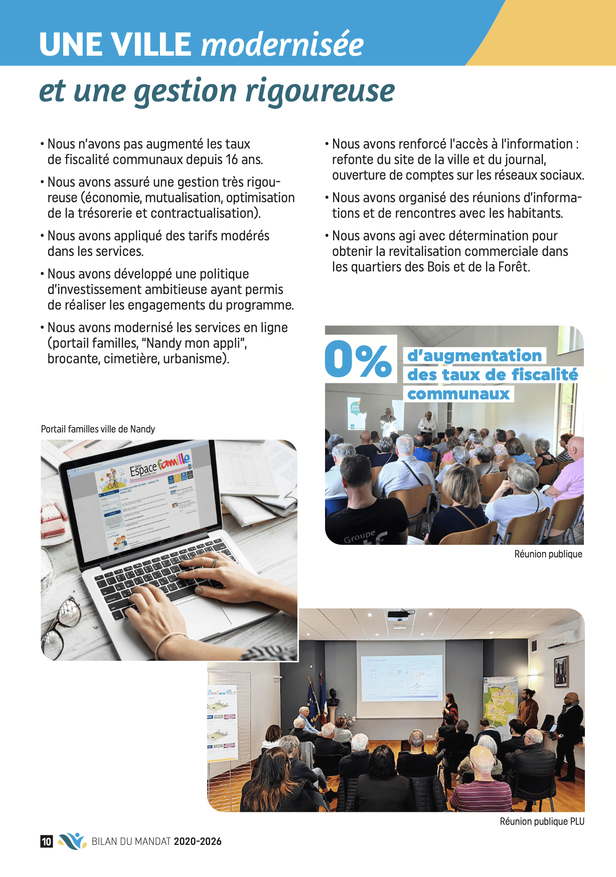 Bilan du mandat 2020-2026 - Page 10